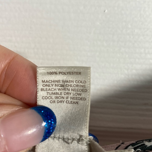 Loft Outlet Floral Long Sleeve Flowy Tunic, XL - Picture 4 of 7